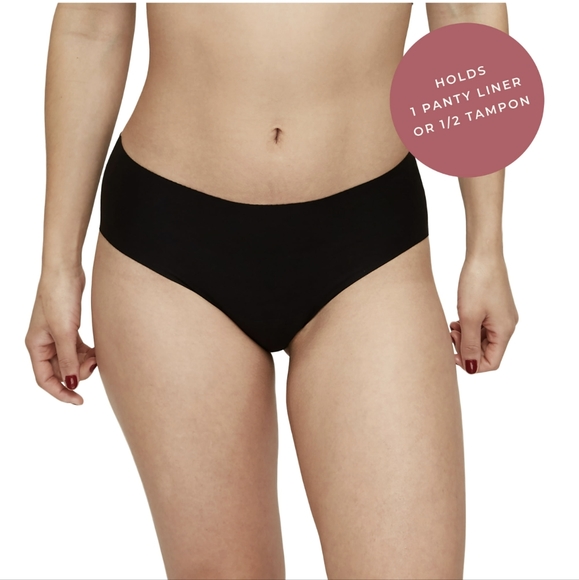 UNDER 'S BY PROOF PERIOD PROTECTION 1 UNDERWEAR LIGHT ABSORBENCY BRIEF M/L - Picture 3 of 4